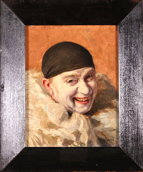 Portrait of a Clown - Armand Henrion